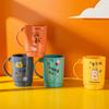 Venta al por mayor Comercio exterior Creativo Simple Plástico Taza para enjuague bucal Taza de plástico Taza para cepillarse los dientes Taza para lavar