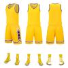 Venta al por mayor Ropa de Baloncesto Nueva Ropa de Baloncesto para Niños con Bolsillo Bilateral Traje de Ropa de Entrenamiento para Hombre Compra en Grupo Jersey Estampado para Adulto