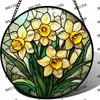 Adornos Colgantes Decorativos de Vidrio de Color Transfronterizos, Decoraciones para Paredes y Ventanas, Captadores de Luz, Regalos para el Día de la Madre, Regalos de Cumpleaños