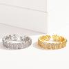 Anillo de circón con moneda de cobre de alta calidad para mujer, ligero, de lujo, de nicho, diseño exquisito, anillo de índice personalizado de moda, celebridad de Internet