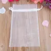Bolsa para joyería bolsa de embalaje de hilo de nieve transparente bolsa de color sólido bolsa para dulces bolsa de organza venta al por mayor de fábrica
