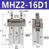 Cilindro de Dedos Hfz/Mhzl2/Mhz2-6-10-16-20-25-32D Pinza Paralela Neumática
