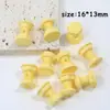 Acrílico Creativo Colorido Pintura Tornillo Perforado Cuentas DIY Cadena de Teléfono Móvil Bolso Colgante Joyería Accesorios Material