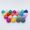 Acessórios de joias diy tinta 22mm metal colorido sino cor de doce chaveiro enfeites de Natal para animais de estimação