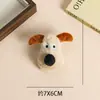Juguete de Peluche de Carlino de Dibujos Animados Broche DIY Llavero Muñeca Colgante para Bolso Accesorio para Bufanda