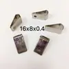 Clip de acero inoxidable en forma de U para radiador de 2-3 filas Hebilla de acero al manganeso templado Clip de acero al manganeso de alta elasticidad
