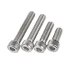 Tornillos y Pernos de Acero Inoxidable 201 con Cabeza Cilíndrica y Dado Hexagonal, Todas las Especificaciones en Stock, Entrega Rápida, Calidad Estable