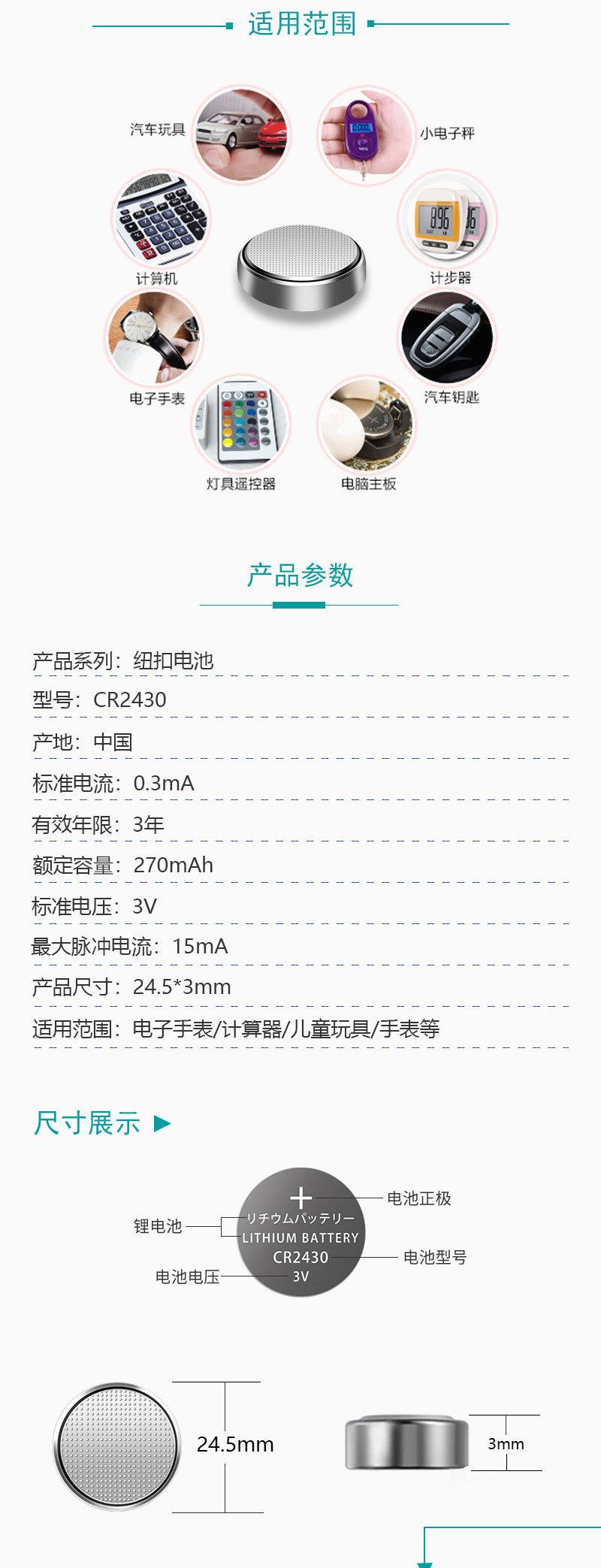 2430用途规格