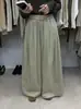 Solo Uno VI+ Otoño 2026 Estilo Coreano Simple Versátil Adelgazantes de Cintura Alta Pierna Ancha Pantalones Casuales para Mujer 83690