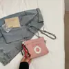 Bolso Bandolera Pequeño Estilo Coreano Ins de Alto Valor Artístico Fresco Dulce con Estampado de Donas Ligero para Viajes al Aire Libre