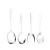 Cuchara Común de Acero Inoxidable para Hotel, Cuchara de Comedor, Cuchara Grande de Servicio para Comedor, Cafetería de Hotel, Cuchara para Platos de Mango Largo, Grande