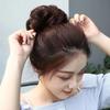 Banda para el cabello rizado lista para usar, Peluca para moño, Banda para el cabello simulada, Bolsa de flores para cabello rizado, Bolsa para el cabello, Volumen de cabello esponjoso, Diadema, Banda para el cabello