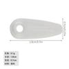 Jingmao 18*7 placa traseira de plástico branco transparente para tablet placa traseira para tablet semente de melão acessórios para porta-retratos de tablet