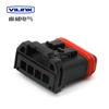 DJ7048-1.2 conector de 4 orificios para arnés de cableado de coche conector aplicable enchufe de espejo retrovisor MX19004S51