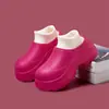 Zapatillas de Algodón New Fortune para Mujer, Zapatos de Algodón Impermeables para Exteriores, Moda, Suela Gruesa, Antideslizantes, Felpa Cálida, Talón Trasero Cerrado, Zapatos de Confinamiento