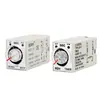 Instrumento de Punto Plateado Encendido Relé Temporizador Pequeño H3Y-2 de 8 Pines AC220V DC24V con Base