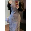 Há um Vídeo. Novo Cheongsam Jacquard Melhorado Estilo Chinês + Jaqueta + Poliéster com Preço Controlado da Fábrica de Origem