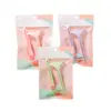 Yusha Kit com 2 Rasoir Rake com Rede de Proteção Lâmina para Mulheres Remover Pelos das Axilas e Pernas Aparelho de Barbear Manual Yp014