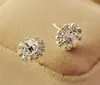 Aretes Estilo Coreano, Aretes de Girasol, Aretes de Cristal de Moda, Fabricante de Joyería para Orejas Coreana
