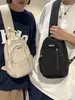 Llegada Nueva Coreana Moda Masculina y Femenina Fresca Popular Deportiva para Viajar Impermeable Gran Capacidad Bolsa de Pecho Bolso Cruzado de un Solo Hombro
