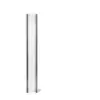 Portavelas de Botella Transparente Simple, Portavelas de Vidrio Recto, Copa de Vidrio para Velas de Cena a la Luz de Velas Estilo Europeo, Copa de Vidrio de Borosilicato Alto para Velas