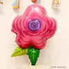 Venta Caliente Transfronteriza Tema de Flores de Jardín Globos de Papel de Aluminio Decoración de Escena de Fiesta de Cumpleaños Infantil Globos de Decoración de Atmósfera