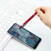 Prensa de Bolígrafo Meiji Varilla de Aluminio Pegamento en Spray Tacto Metálico Bolígrafo de Tinta Metálica Grabado Láser de Logo Regalo Publicidad Lápiz Táctil