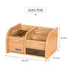 Caja de Almacenamiento de Control Remoto de Madera Portalápices de Escritorio Caja de Pañuelos Artículos Varios Mesita de Noche Escritorio Escritorio Mesa de Café Caja de Almacenamiento