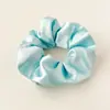 Scrunchies de Satén de Color Sólido de Moda Bandas Elásticas para el Cabello