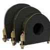 Soporte para tubería de PE tipo UD soporte de clip de acero inoxidable código tubería aire acondicionado soporte de madera plástico de goma aislamiento PU poliuretano tubería de conservación en frío