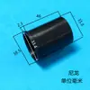 Arandela aislante M22M24M30 junta de transistor paso Manguito en T funda arandela casquillo abultado