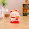 Decoración Creativa para el Hogar Figuras de Gato de la Suerte Artesanías de Resina Regalos para Clientes y Amigos Adornos de Escritorio de Dibujos Animados Venta al por Mayor