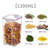 Frascos de Almacenamiento para Granos, Snacks, Alimentos Secos, Alimentos a Prueba de Humedad, Frutas Deshidratadas, Conservación, Frascos Sellados, Gran Capacidad