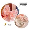 Diadema para bebé diadema fontanela calcetines antideslizantes juego Accesorios para el pelo foto Princesa luna llena Cien Días diadema para pelo de bebé