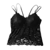 Popular body de encaje francés con cuello en V para mujer, espalda descubierta, camisola desmontable