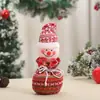 Navidad Creativo Inglés Bolsas de Manzana Papá Noel Bolsas de Regalo para Niños Bolsas de Dulces Regalos de Navidad Paquete de Bolsas Navideñas