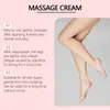 Crema calmante a base de hierbas Houkea, Crema de masaje suave para la piel de las piernas, Crema de cuidado diario suave para la condición de las piernas