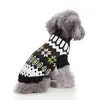 Roupas de Cachorro Outono e Inverno Transfronteiriças Suéter Quente Listrado Roupas de Gato Cães Pequenos e Médios Meiqi Pet Clothes