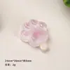 Accesorios de Resina DIY de Dibujos Animados, Pegamento Transparente de Crema de Helado para Pinzas de Pelo, Fundas de Teléfono, Hebillas de Zapatos, Llaveros, Colgantes