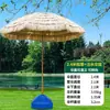 Chapéu de Palha Sintético Estilo Camping Decoração de Fazenda Adereços para Lojas de Chá com Leite Adereços para Fotografia Decoração de Varanda e Jardim Proteção Solar