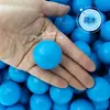 Juego de Gateball Bola Sólida de Madera de 7 cm Bola Redonda Grande Bloques de Construcción Juguete de Madera Pintado a Mano Adorno Artesanía