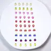 Decoraciones para Uñas de Dibujos Animados de Frutas Mini de Verano Frescas y Sencillas, Decoraciones de Uñas de Resina Transparente 3D de Fresa y Plátano Helado