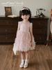 Vestido de Verano para Niñas Wulibu, Vestido de Malla para Niños 2026 Nuevo, Falda Tutú Transpirable, Falda de Plumas para Bebé