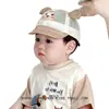Sombrero de Sol de Verano para Bebé Malla Transpirable Delgado Borde Suave Gorra de Pico Linda para Hombres y Mujeres Sombrero de Sol para Exteriores de Bebé