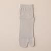 Calcetines de Punta Dividida para Hombre Verano Delgados Algodón Puro Antibacterianos Media Caña Calcetines Deportivos sin Costuras de Dos Dedos Absorbentes del Sudor y Desodorantes para Hombre