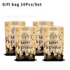 Bolsas de Lembrancinha Mais Vendidas na Amazon Grupo de Meninas Bruxa Desenho Animado Bolsas de Presente de Mão Bolsas de Doces e Lanches para Aniversário Infantil