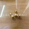 Sino de Ferro KC Sino Dourado Sino Redondo de Uma Palavra Acessórios para Joias DIY Sino de Natal para Pet