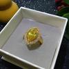 Anillo bañado en oro Aier Mosha anillo de circón nuevo anillo creativo para mujer europeo y americano suministro de fábrica transfronterizo WISH