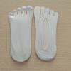 Calcetines de Cinco Dedos para Mujer en Primavera y Verano Malla Fina Transpirable Invisibles Tipo Calcetín Barco Boca Baja Calcetines de Dedos Separados Antideslizantes que No se Caen Calcetines Invisibles