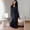 Pijama de Algodón Puro para Mujer Primavera y Otoño Camisón de Manga Larga 2025 Nuevo para Mujer Suelto Talla Grande Falda Larga Se Puede Usar Fuera de Casa Ropa para el Hogar